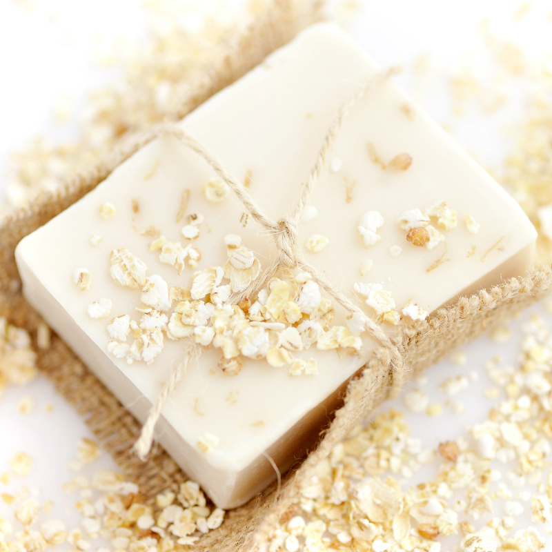 The Natural Soaps - Oatmeal and Honey Soap