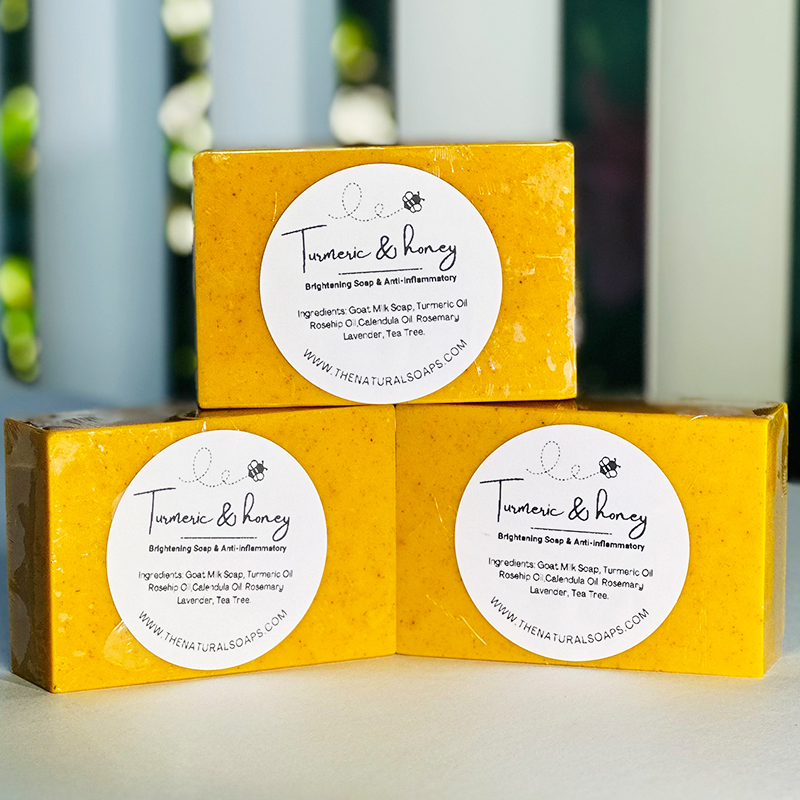 The Natural Soaps Turmeric and Honey Soap
