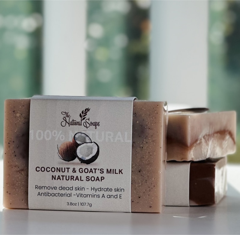 The Natural Soap - Coconut and Goats Milk Soap