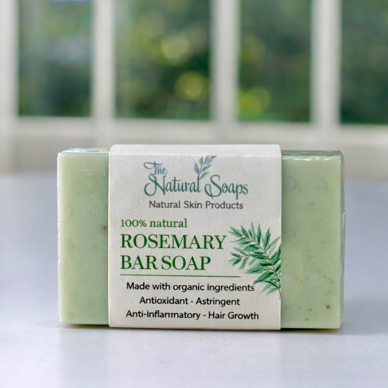 The Natural Soaps -Rosemary Bar Soap