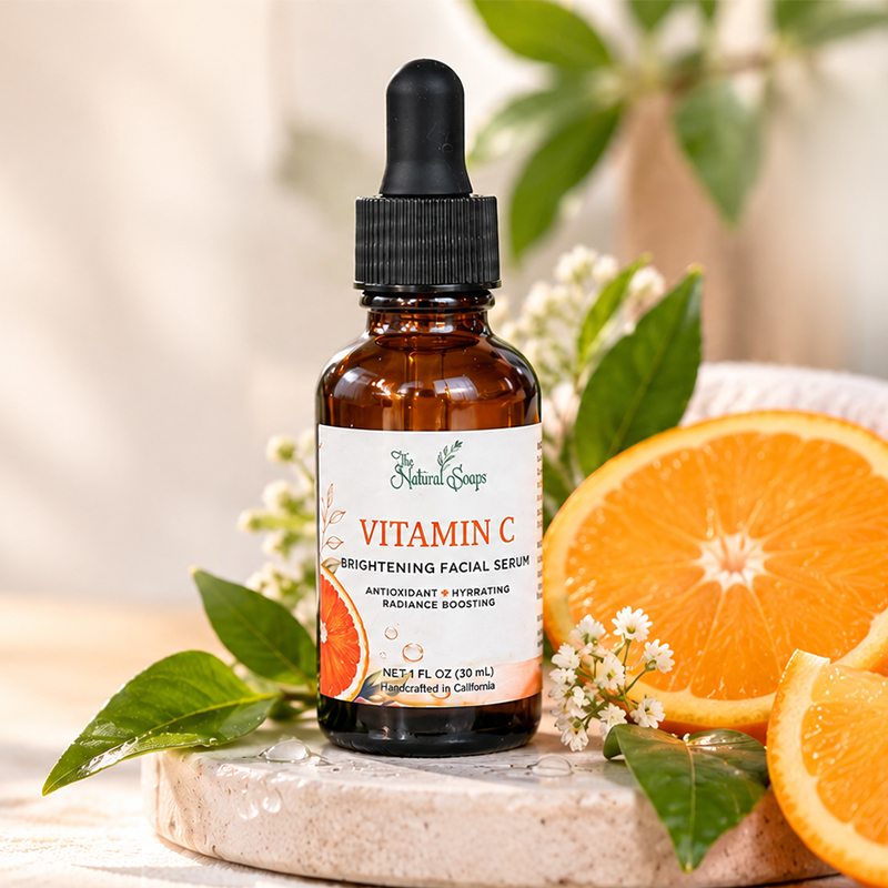 The Natural Soaps Vitamin C Brightening Serum 1 oz